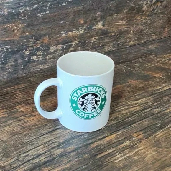 Starbucks Green and White Logo Mug - Picture 2 of 3